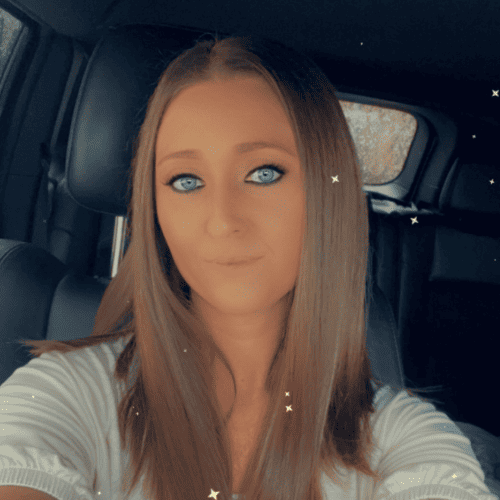 Brandi looking at camera